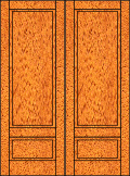 Flat Top 2 Panel Doors 