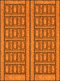 Flat Top 18 Panel Doors 