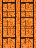 Flat Top 10 Panel Doors 