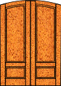 Arch Top Panel Doors